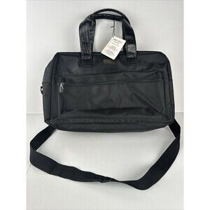 Jimmy Choo Parfums Black Weekender Travel Gym Duffle Bag Canvas Beach Carry all